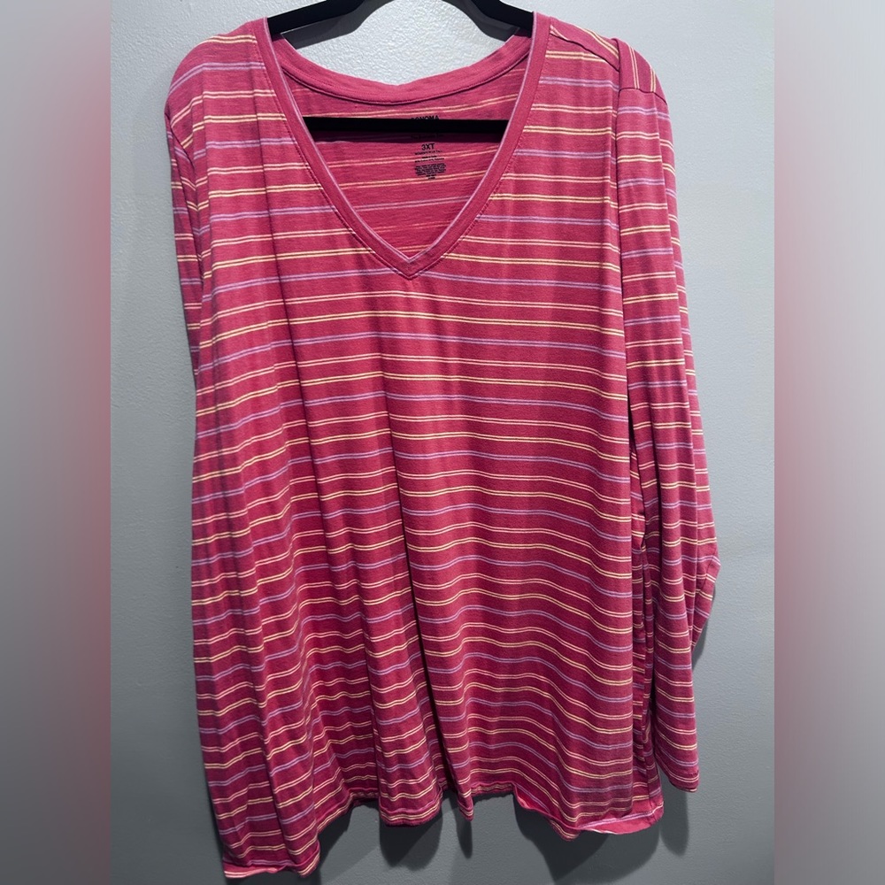 Plus Size L/S The Everyday Tee Size 3XT